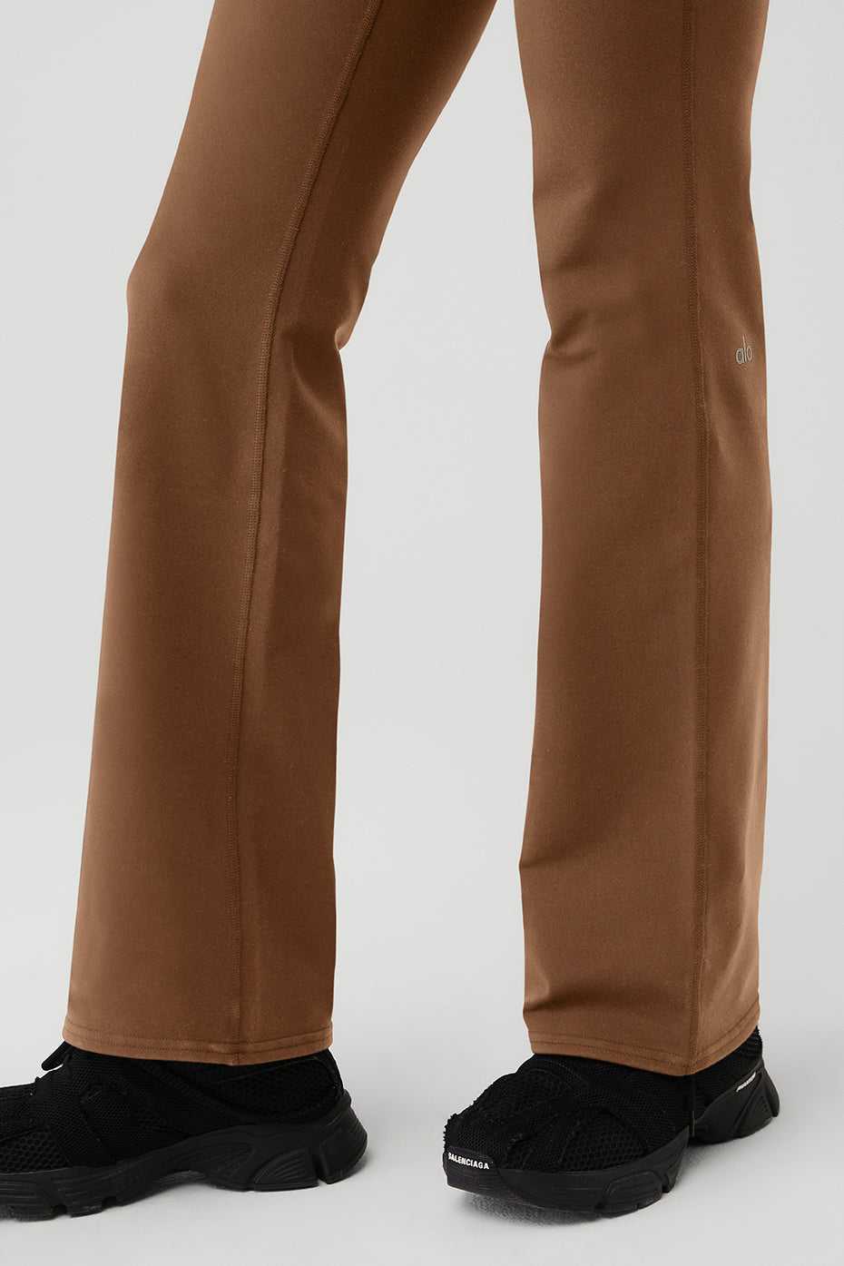 Alo Yoga USA Airbrush Low-Rise Bootcut Cinnamon Brown | 5730491-WV