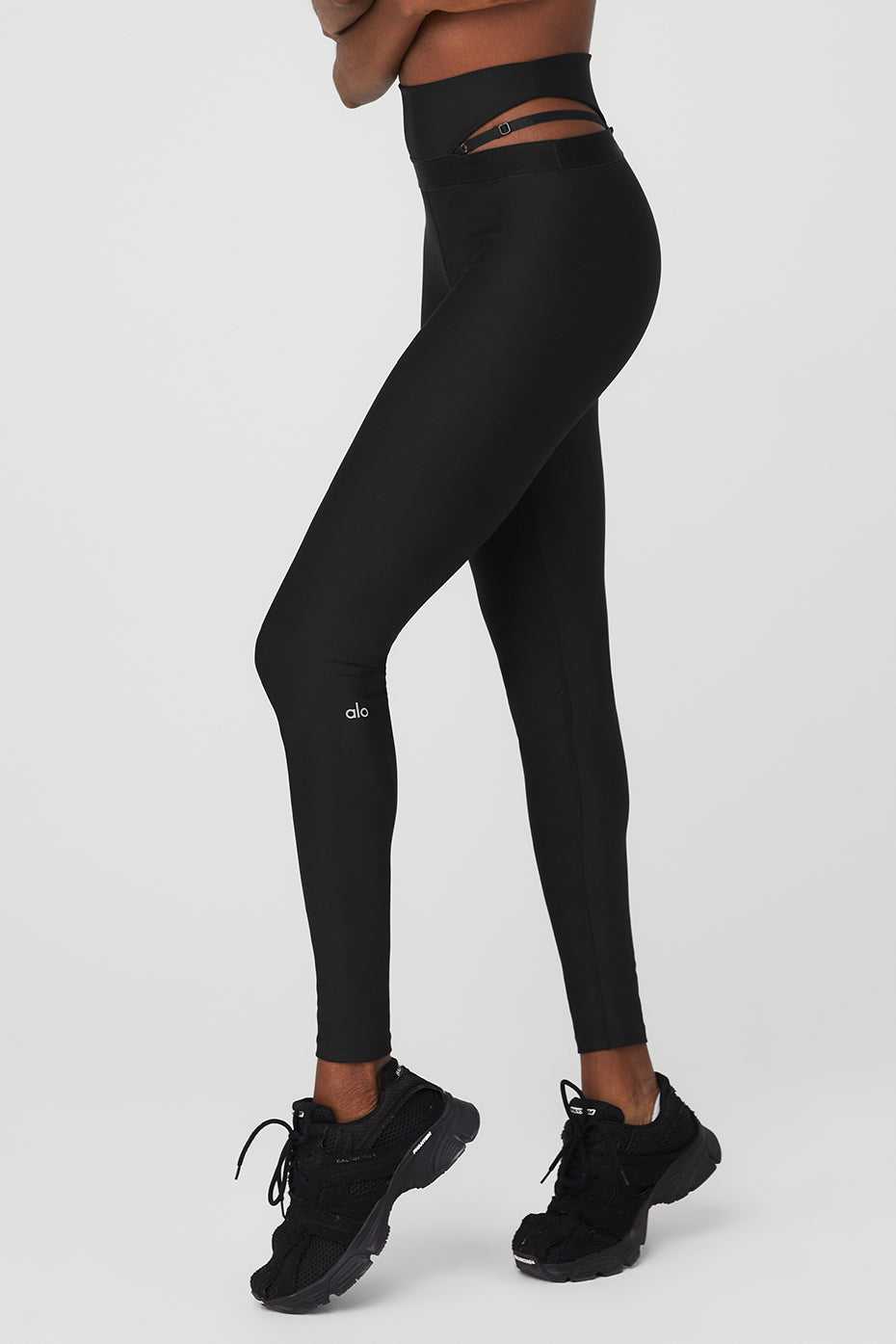 Alo Yoga USA Airlift Extreme High-Waist All Nighter Black | 1687924-ZF