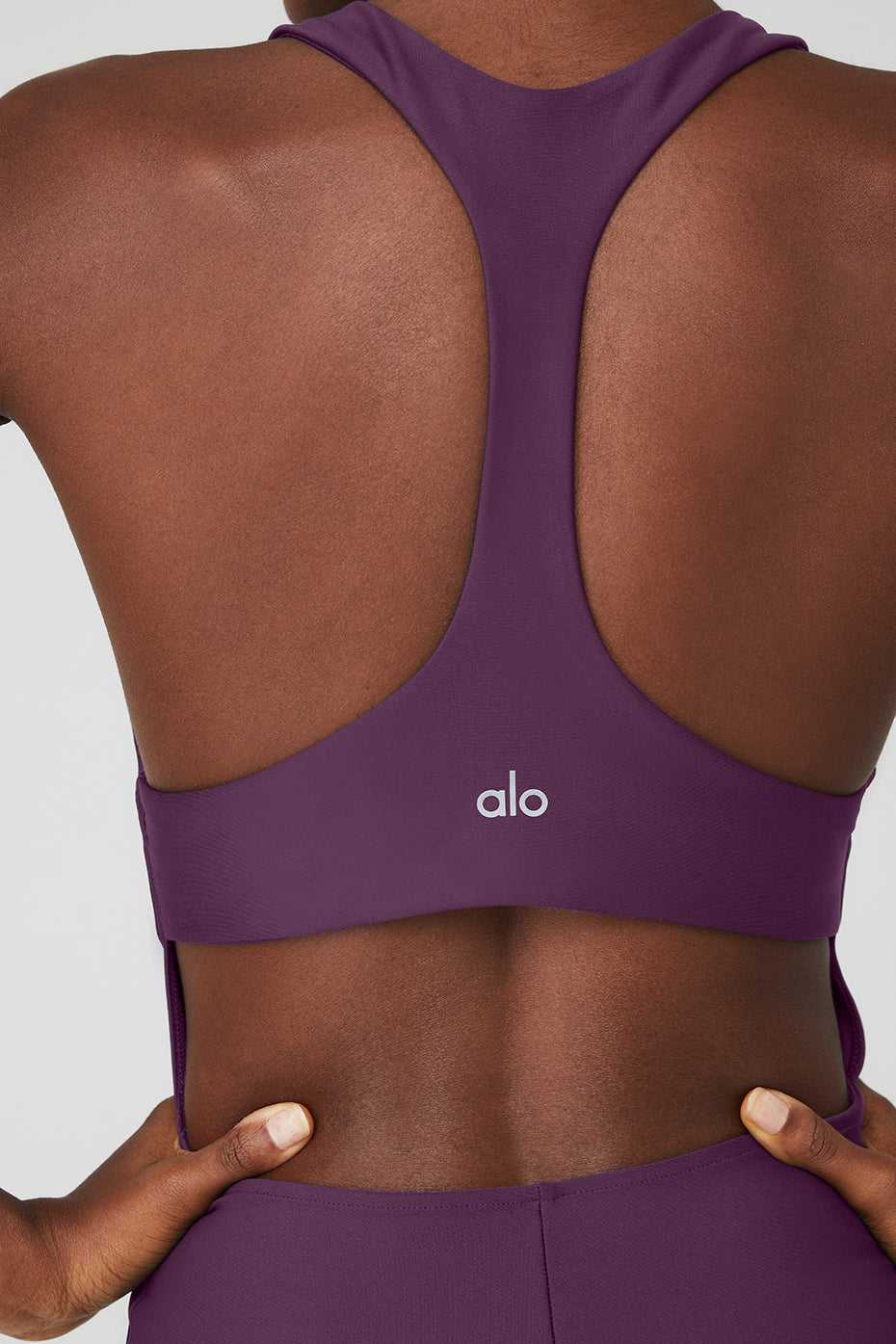 Alo Yoga USA Airlift Fly Dark Plum | 2740153-IF