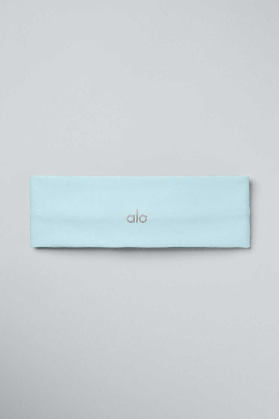 Alo Yoga USA Airlift Headband Chalk Blue | 9273650-FV