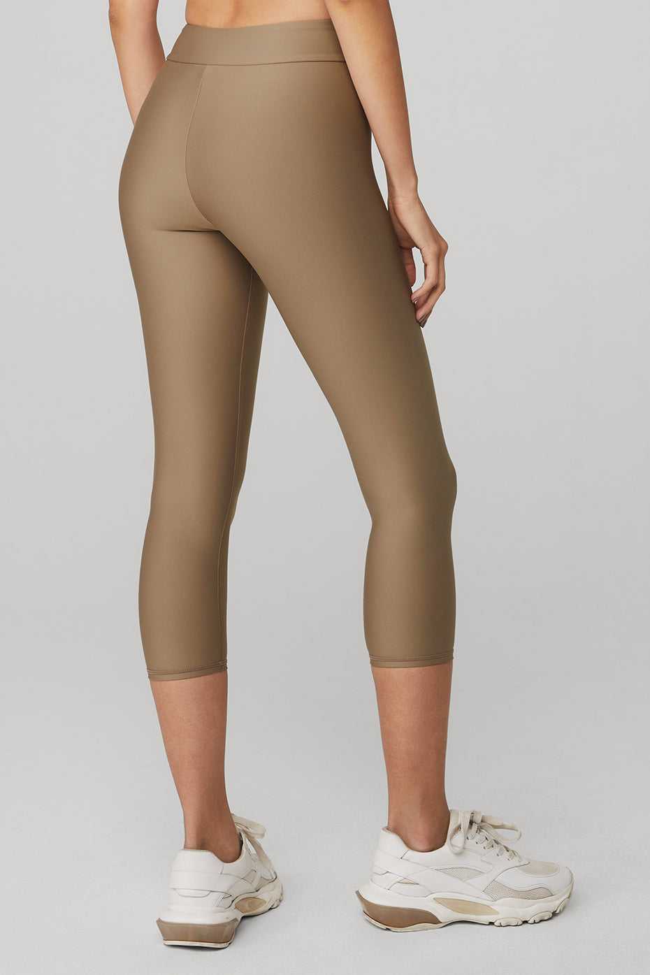 Alo Yoga USA Airlift High-Waist Conceal-Zipri Gravel | 3812709-PT