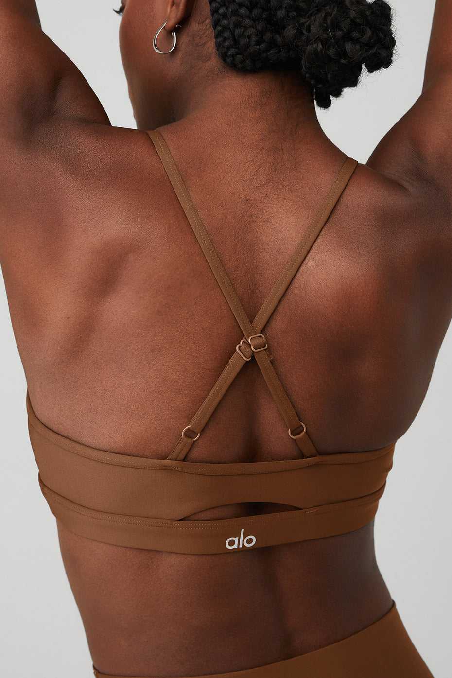 Alo Yoga USA Airlift Intrigue Cinnamon Brown | 9732180-RN