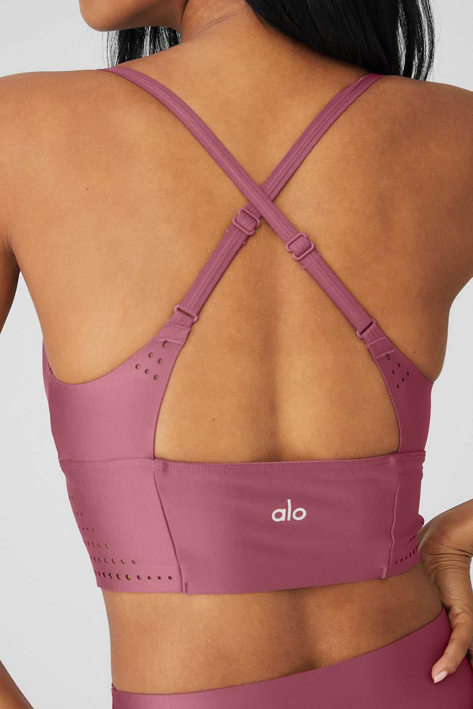 Alo Yoga USA Airlift Laser Cut Speedy Mars Clay | 1684273-VM