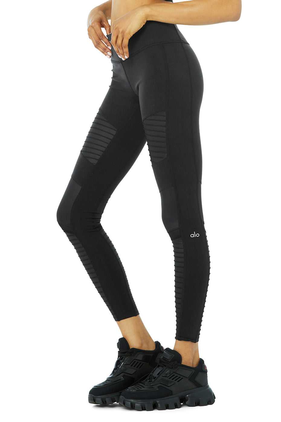 Alo Yoga USA Alo Yoga Motos Black | 0341786-UT