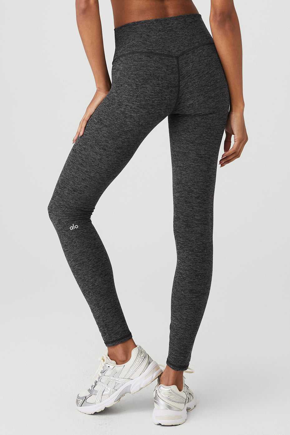 Alo Yoga USA Alosoft High-Waist Highlight Dark Grey | 8965410-EU