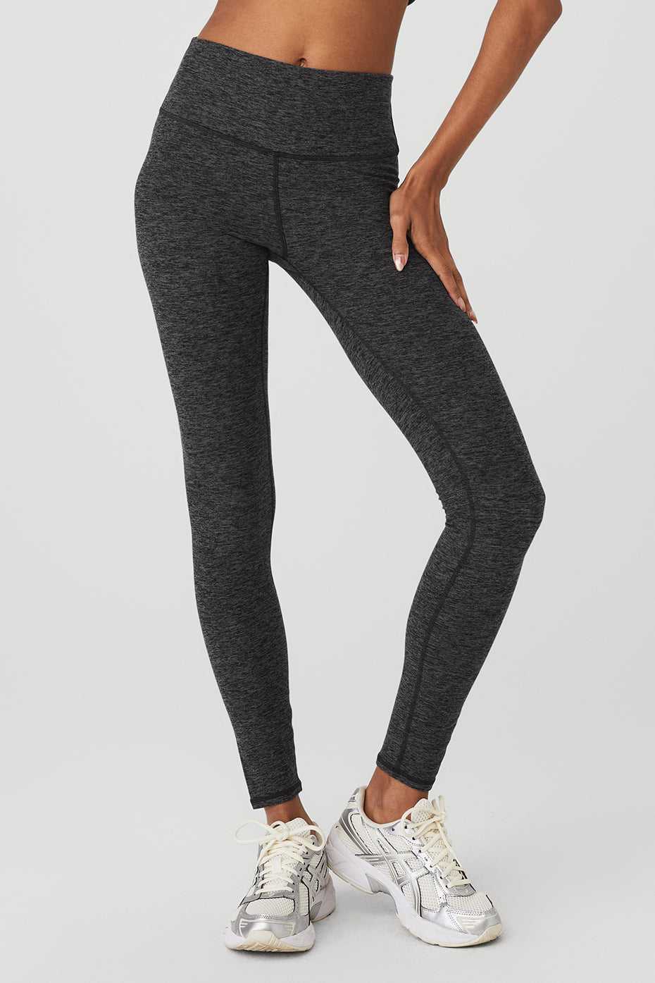 Alo Yoga USA Alosoft High-Waist Highlight Dark Grey | 8965410-EU