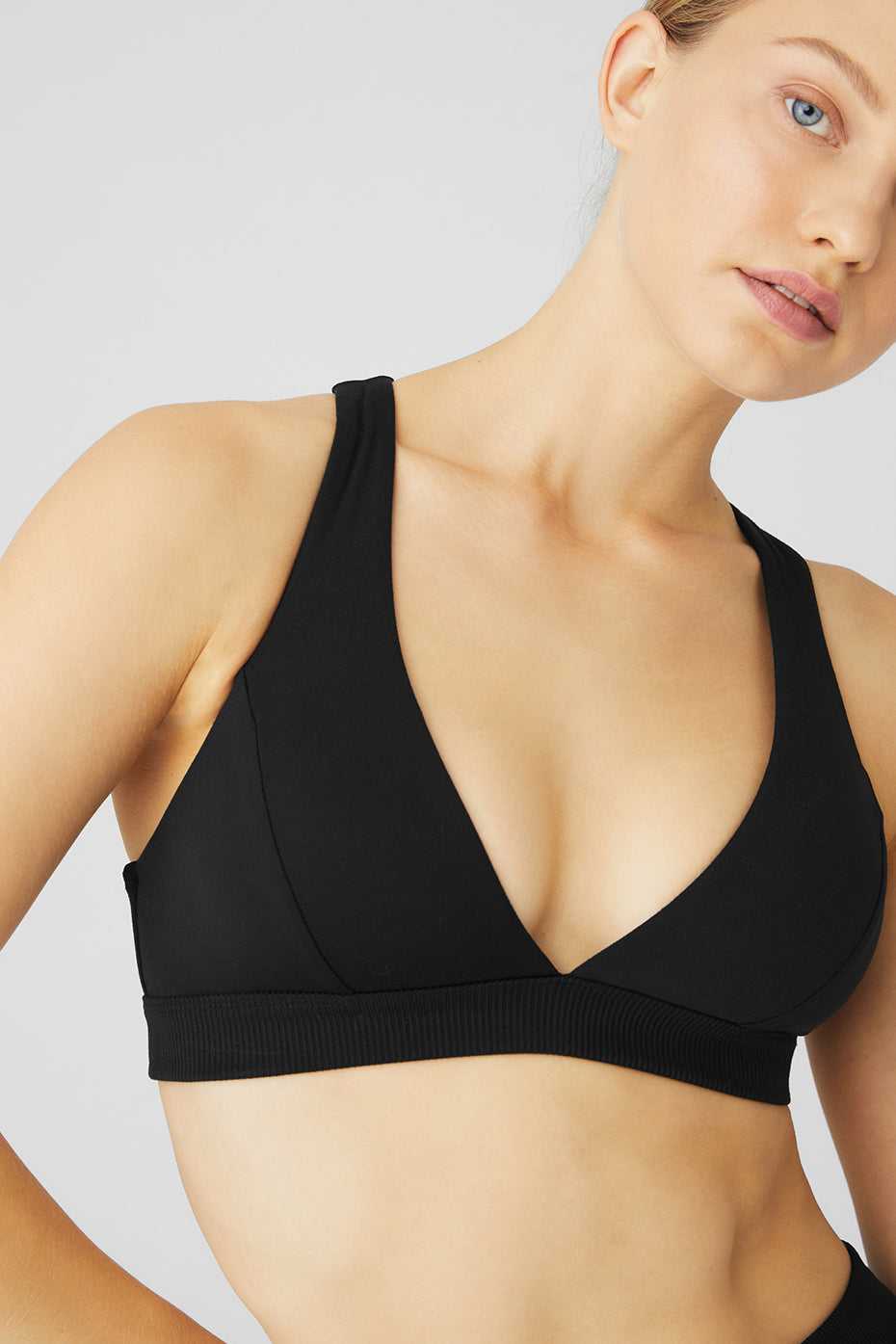 Alo Yoga USA Alosoft Show Stopper Black | 4608379-FR