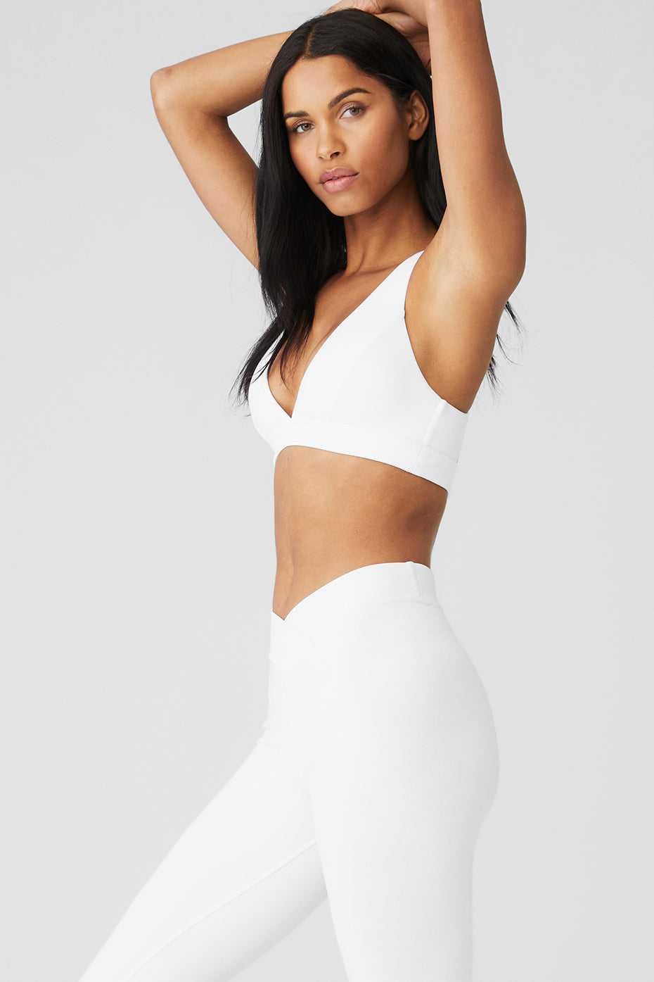 Alo Yoga USA Alosoft Show Stopper White | 4653120-FM