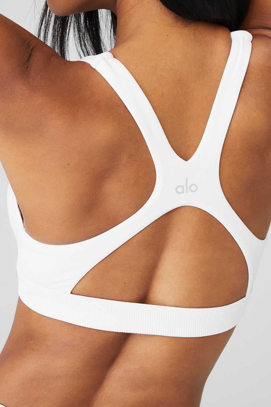 Alo Yoga USA Alosoft Show Stopper White | 4653120-FM