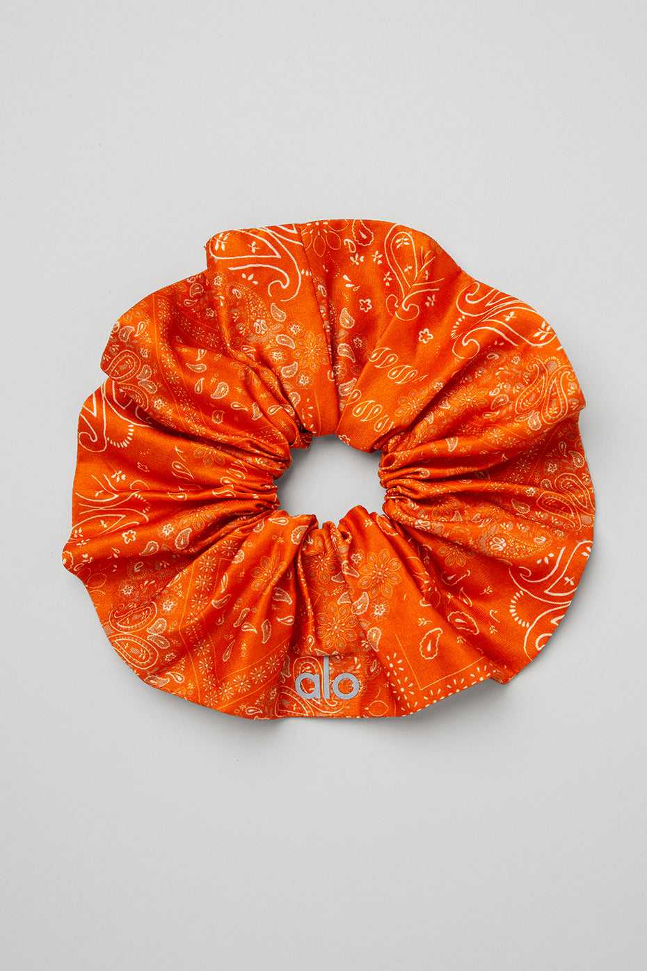 Alo Yoga USA Bandana Oversized Scrunchie Orange | 2639078-ZP