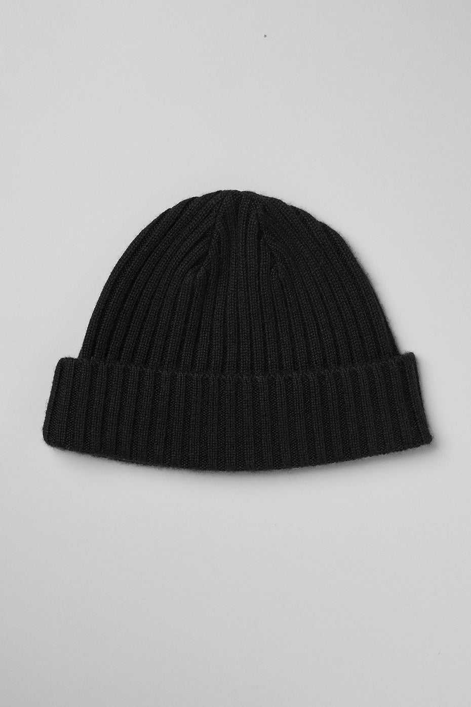 Alo Yoga USA Cashmere Blend Rib Beanie Black | 7409361-LV