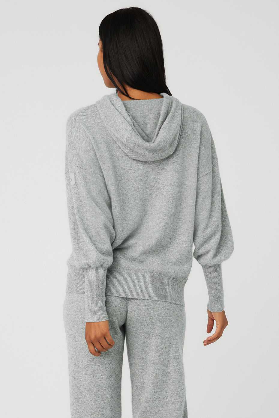 Alo Yoga USA Cashmere Jet Set Dove Grey | 6702943-TU