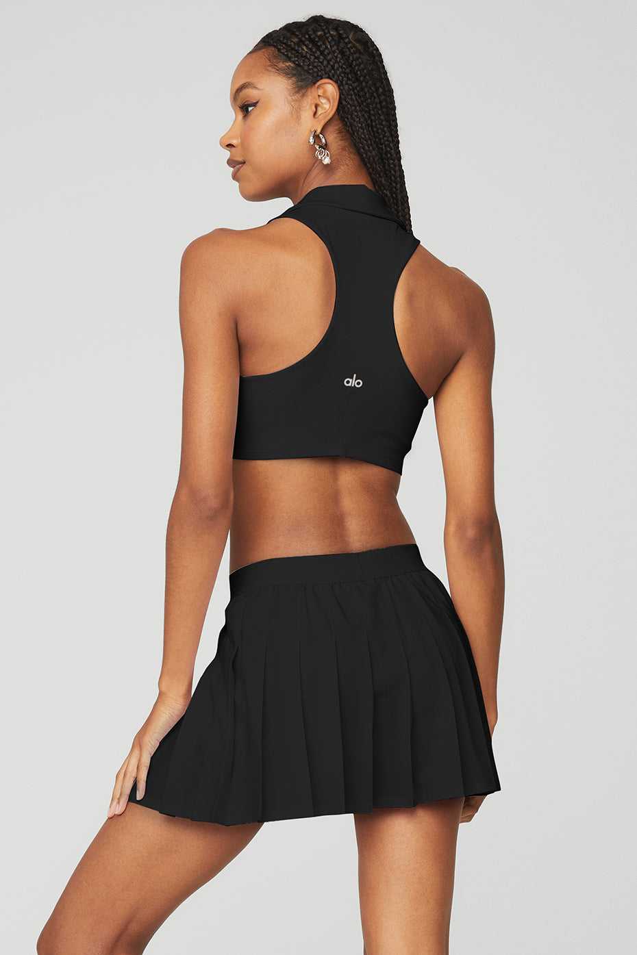 Alo Yoga USA Charmed Collar Black | 6409513-FO