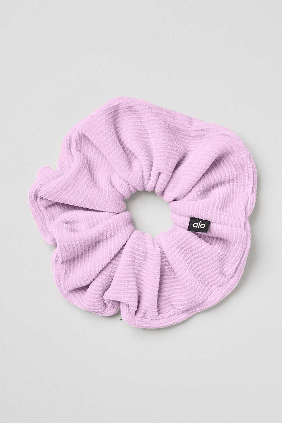 Alo Yoga USA Chenille Oversized Scrunchie Sugarplum Pink | 6127539-XP