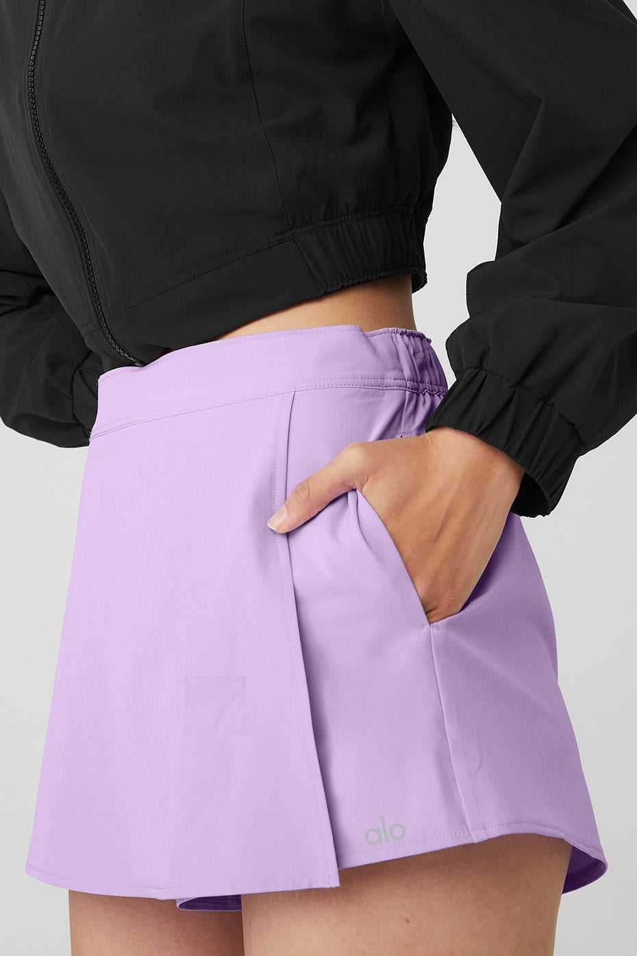 Alo Yoga USA Clubhouse Skort Violet Skies | 7628305-ND