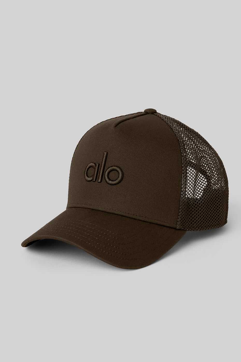 Alo Yoga USA District Trucker Espresso | 5064397-MY