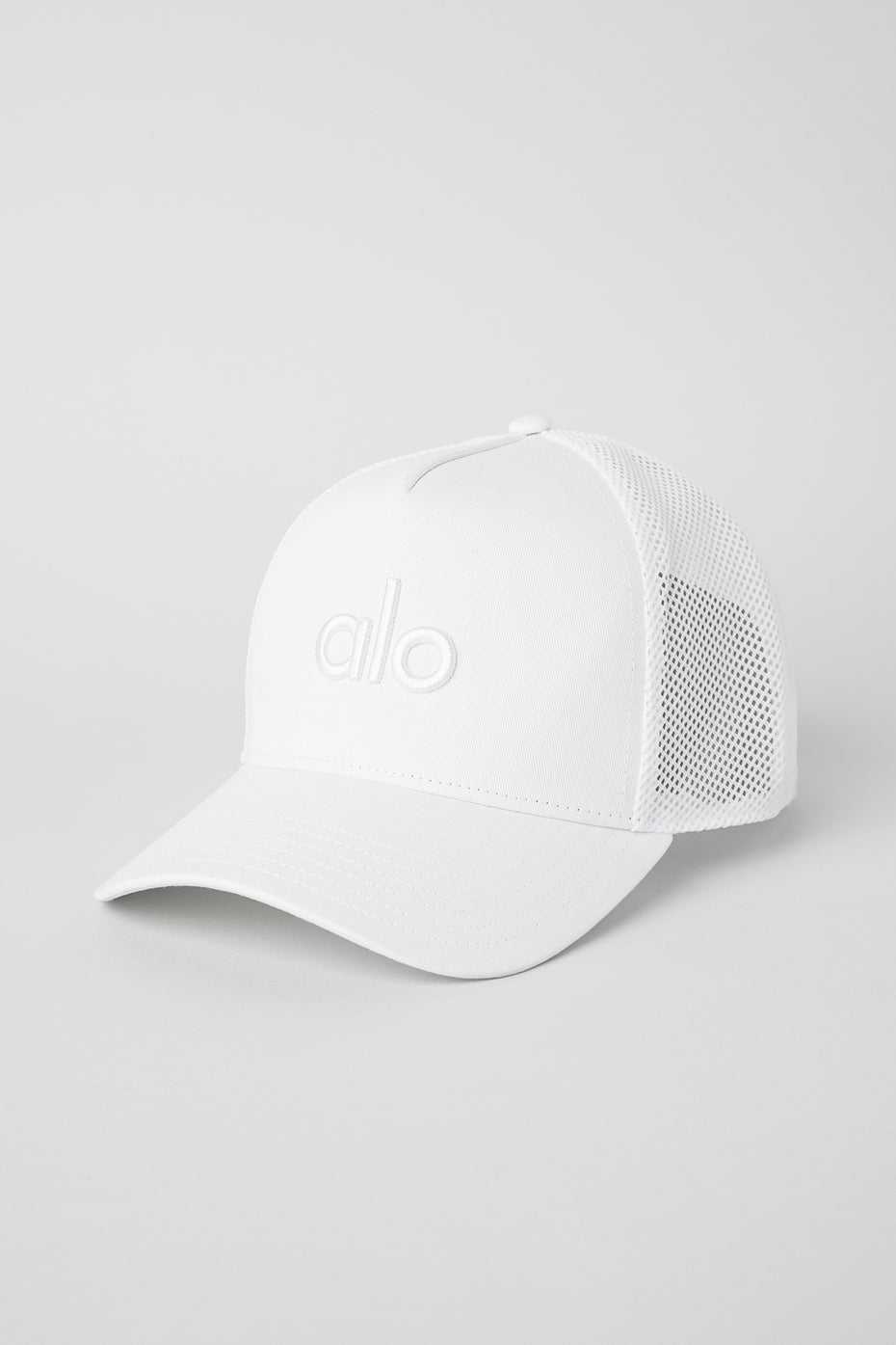 Alo Yoga USA District Trucker White | 6758234-TQ