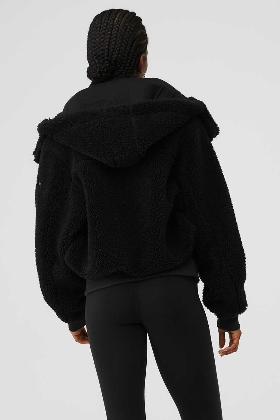 Alo Yoga USA Foxy Sherpa Black | 9251086-ST