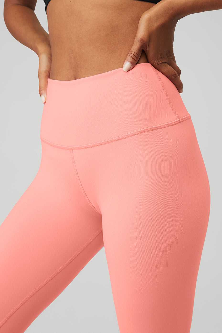 Alo Yoga USA High-Waist Airbrush Strawberry Lemonade | 9240185-FZ