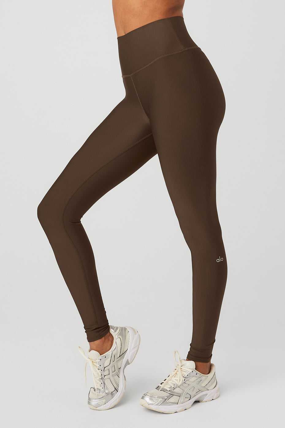 Alo Yoga USA High-Waist Airlift Espresso | 5627348-AY