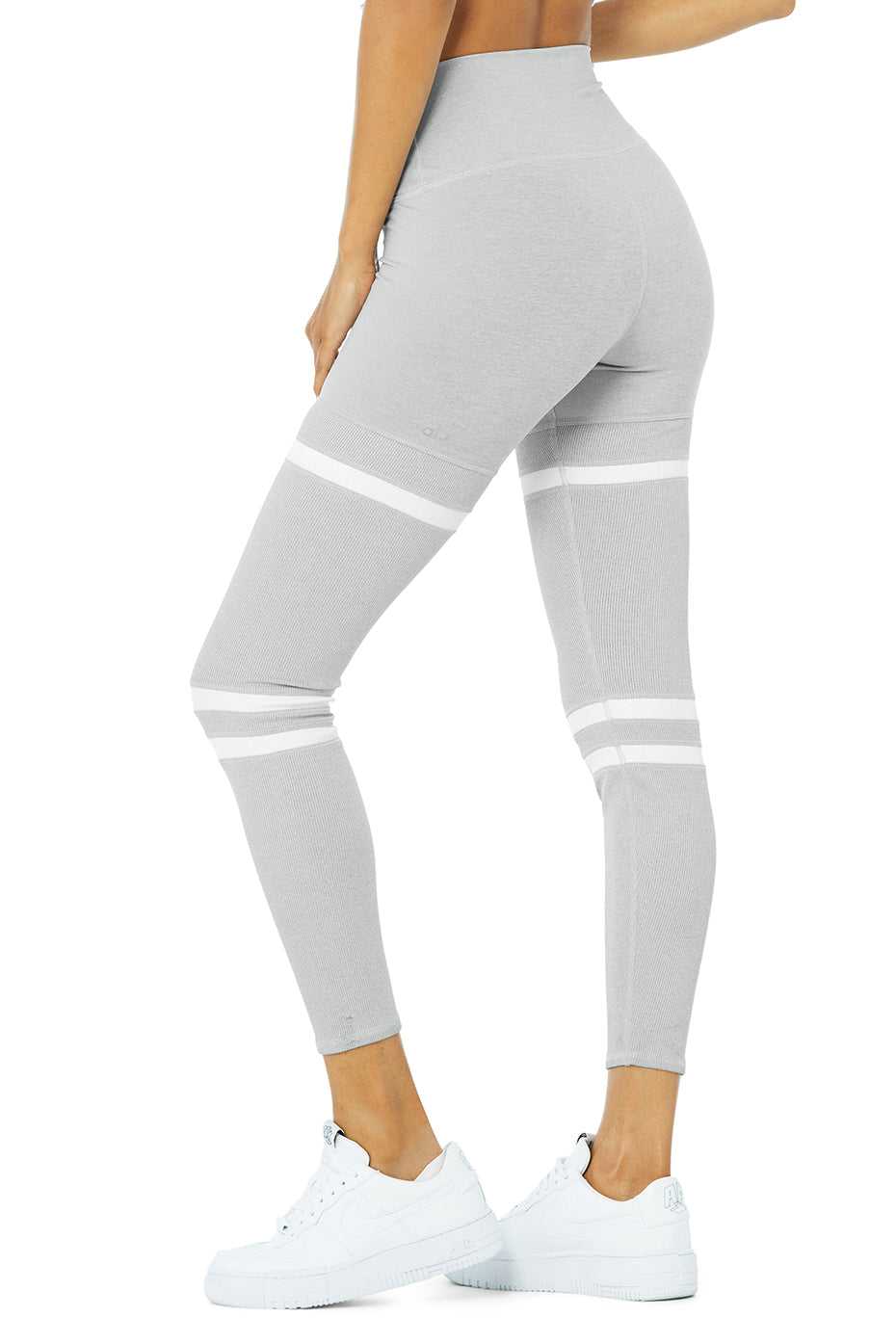 Alo Yoga USA High-Waist Legit Athletic Grey | 0594386-QE