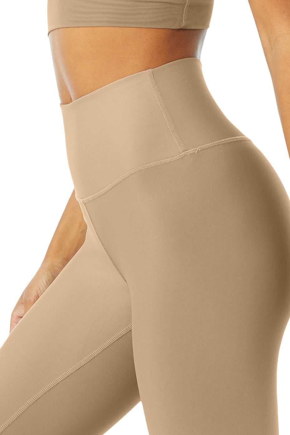 Alo Yoga USA High Waist Airlifts Gravel | 5819340-JQ