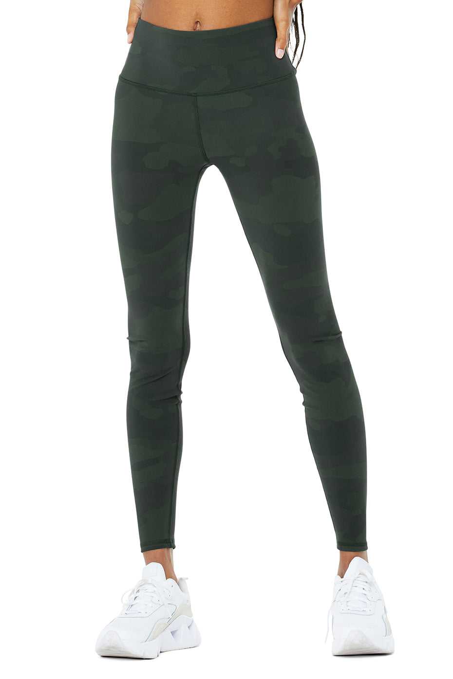 Alo Yoga USA High Waist Camo Vapor Hunter | 7391468-CG