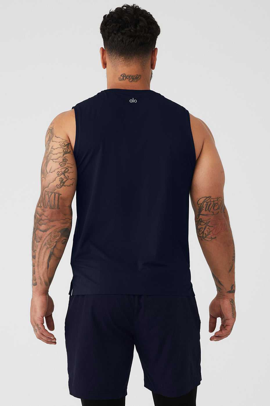 Alo Yoga USA Idol Performance Navy | 6743892-AC