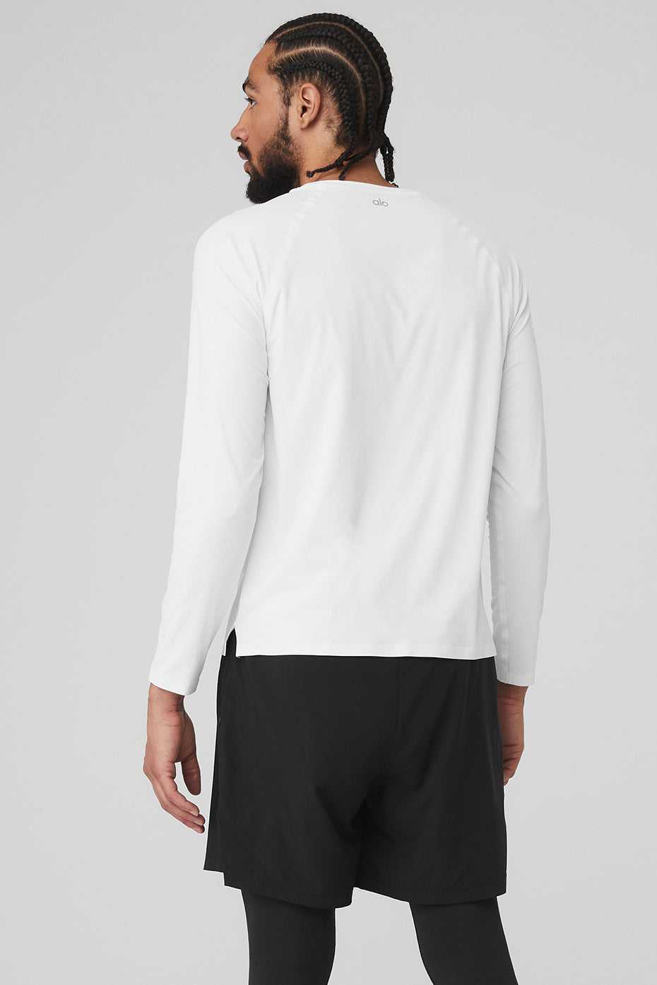 Alo Yoga USA Idol Performance Tee White | 7215980-HX