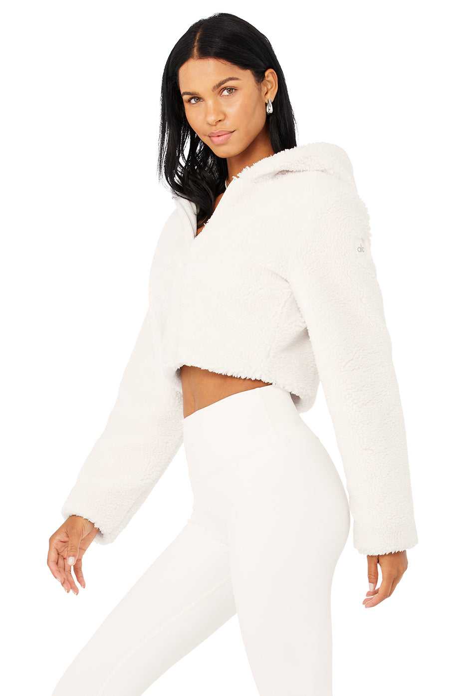 Alo Yoga USA LA Sherpa Ivory | 2581739-MZ