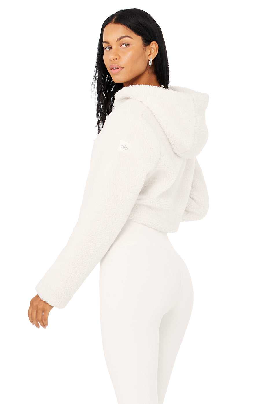 Alo Yoga USA LA Sherpa Ivory | 2581739-MZ