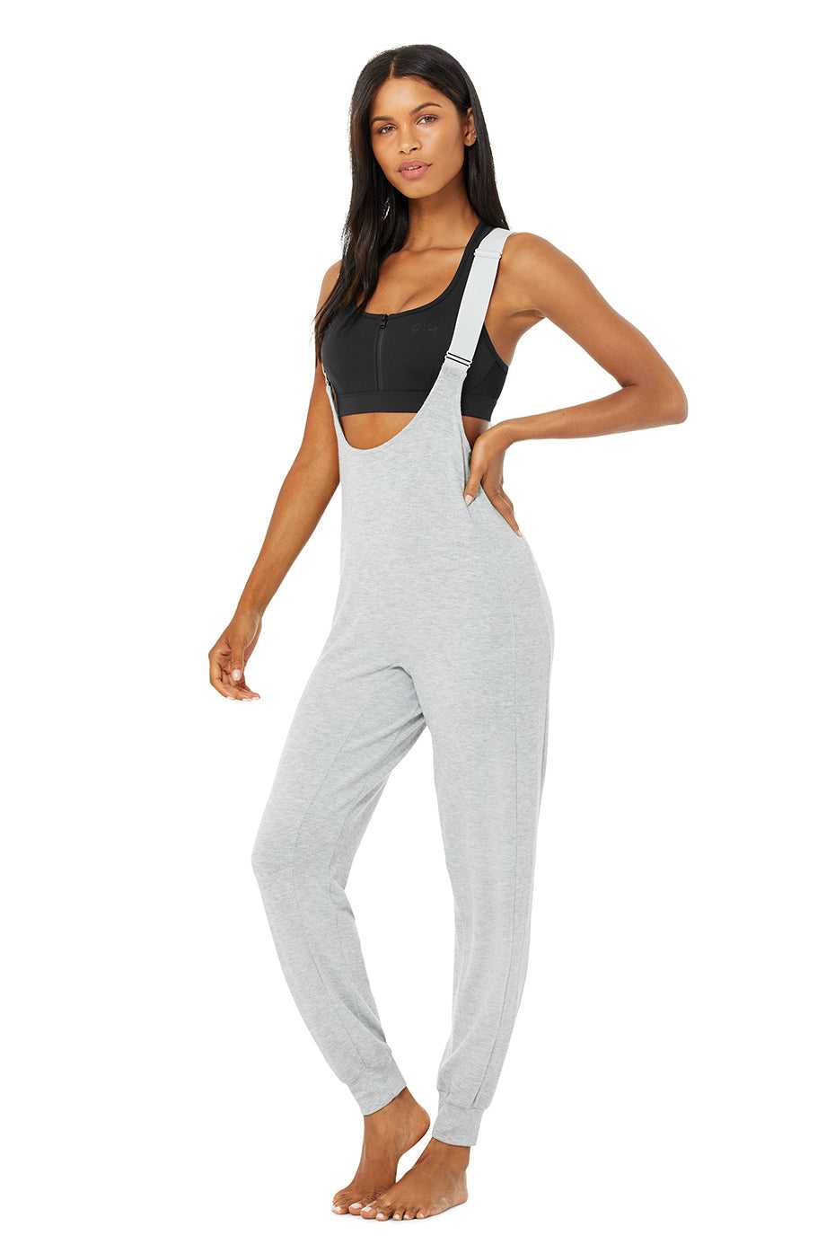 Alo Yoga USA Layback Jumpsuit Athletic Grey | 6572083-TV