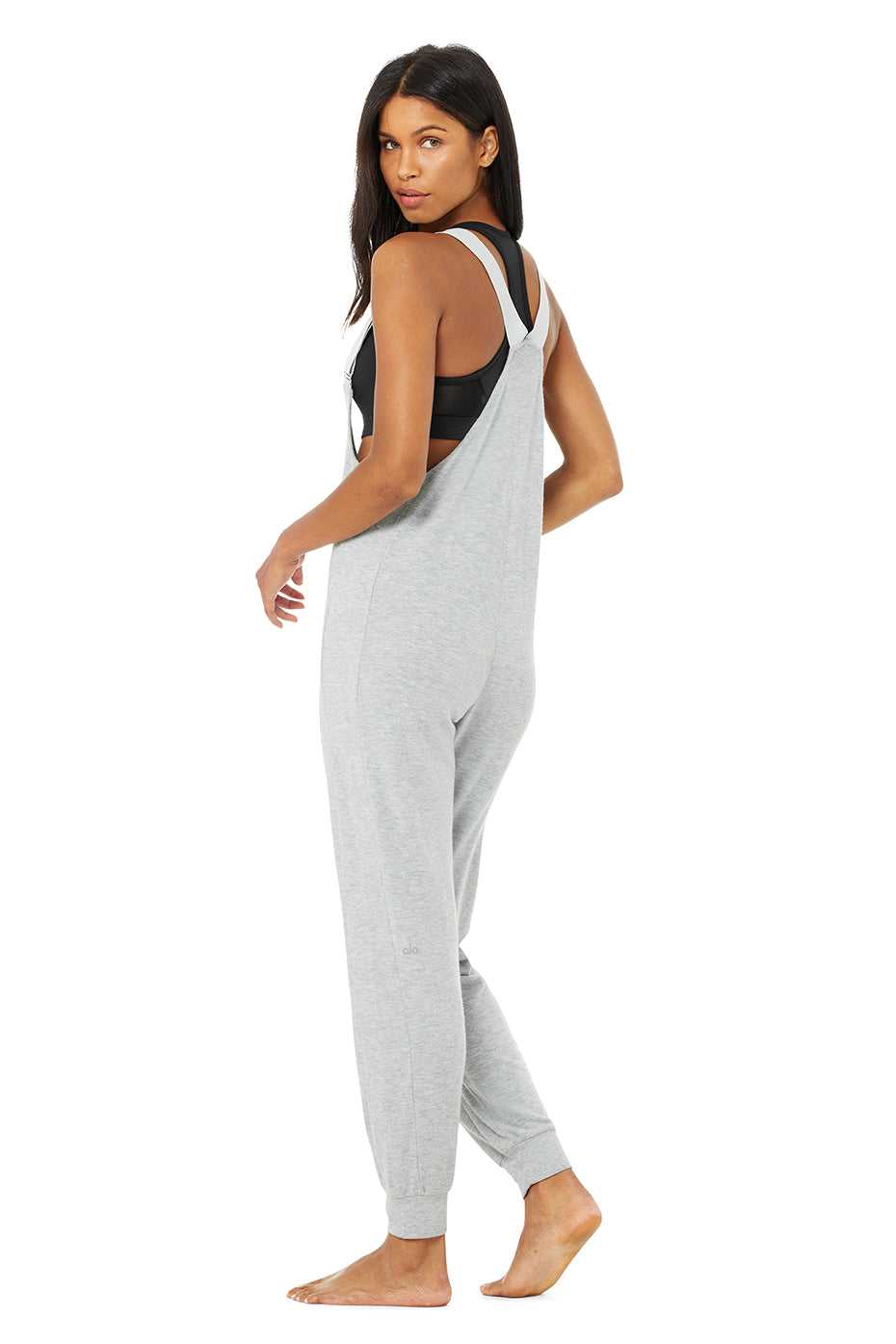 Alo Yoga USA Layback Jumpsuit Athletic Grey | 6572083-TV