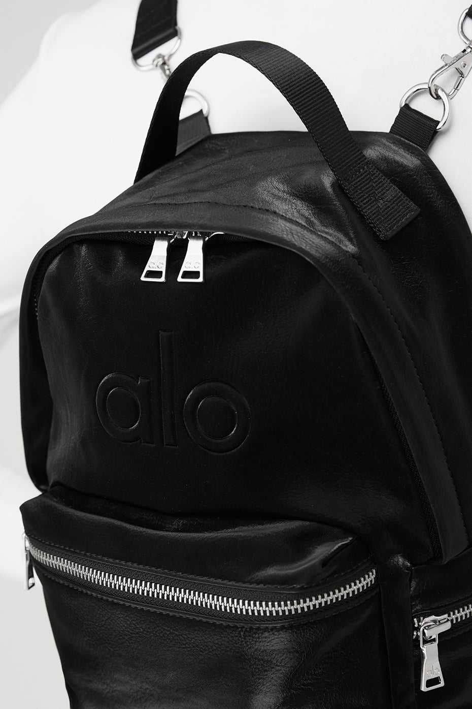 Alo Yoga USA Mini Luxe Backpack Black | 8924167-BL