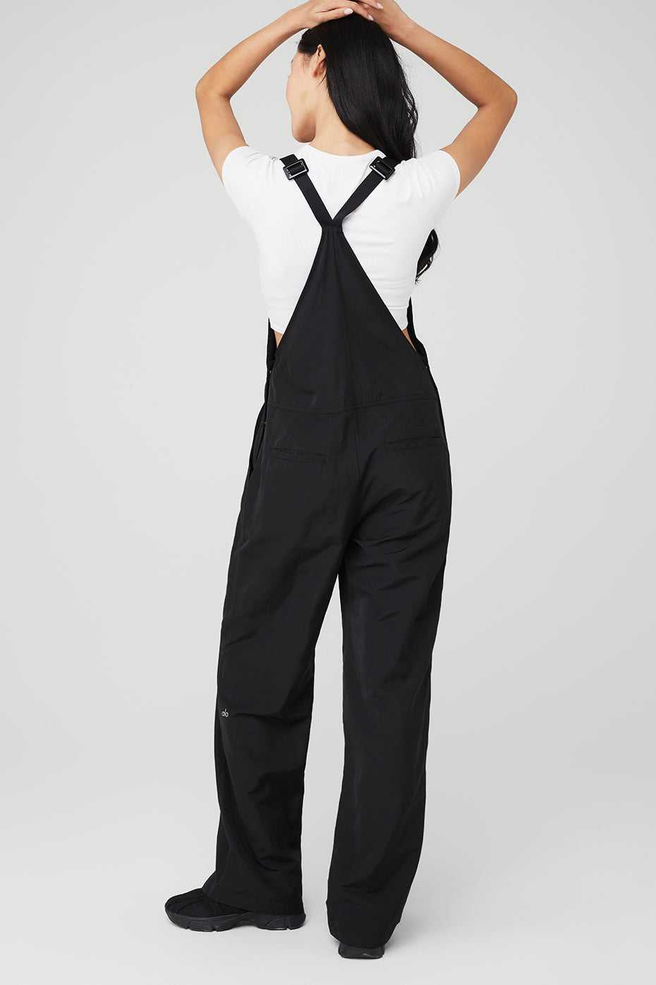 Alo Yoga USA Monterey Overalls Black | 4876150-DH