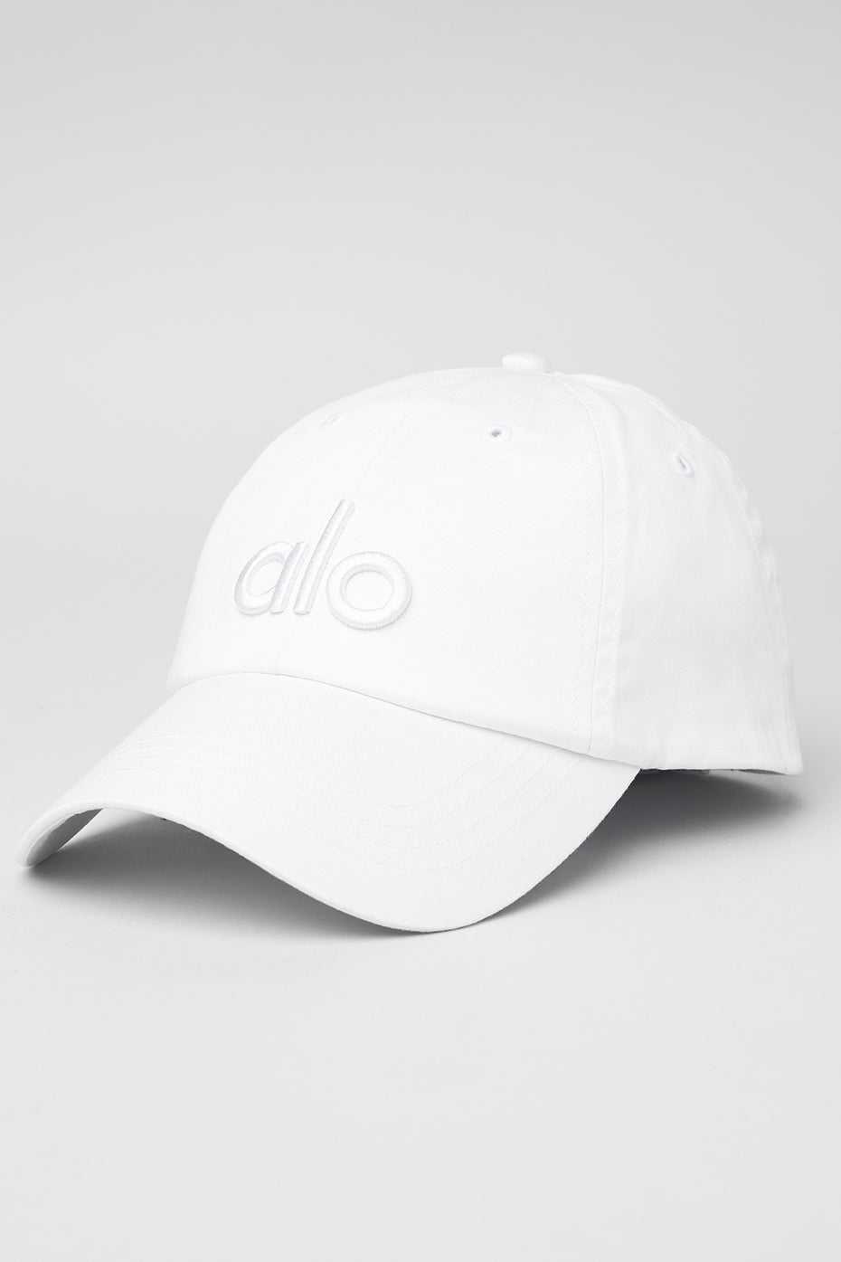 Alo Yoga USA Off-Duty White | 6819354-RH