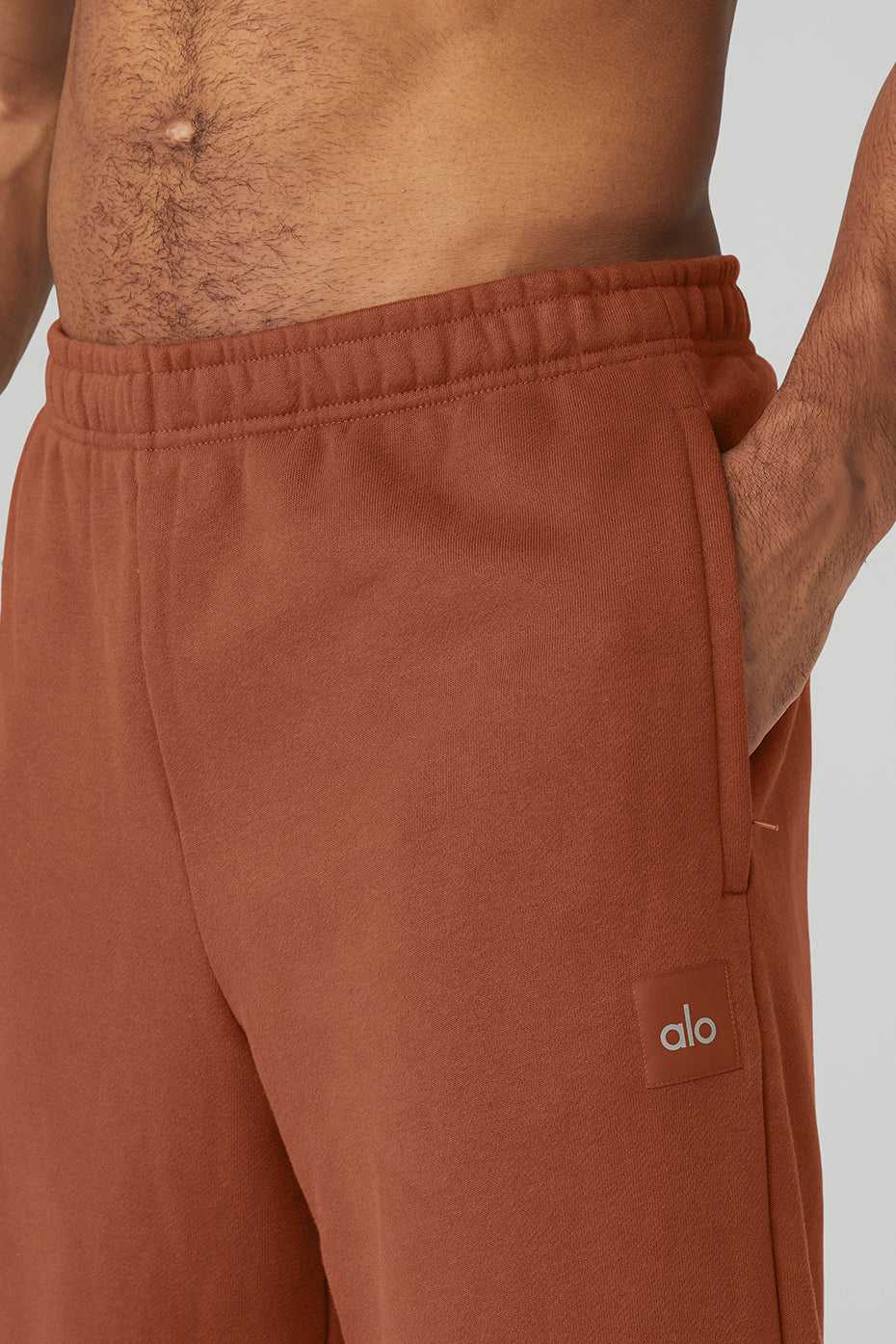 Alo Yoga USA Renown Heavy Weight Rust | 4813057-EQ