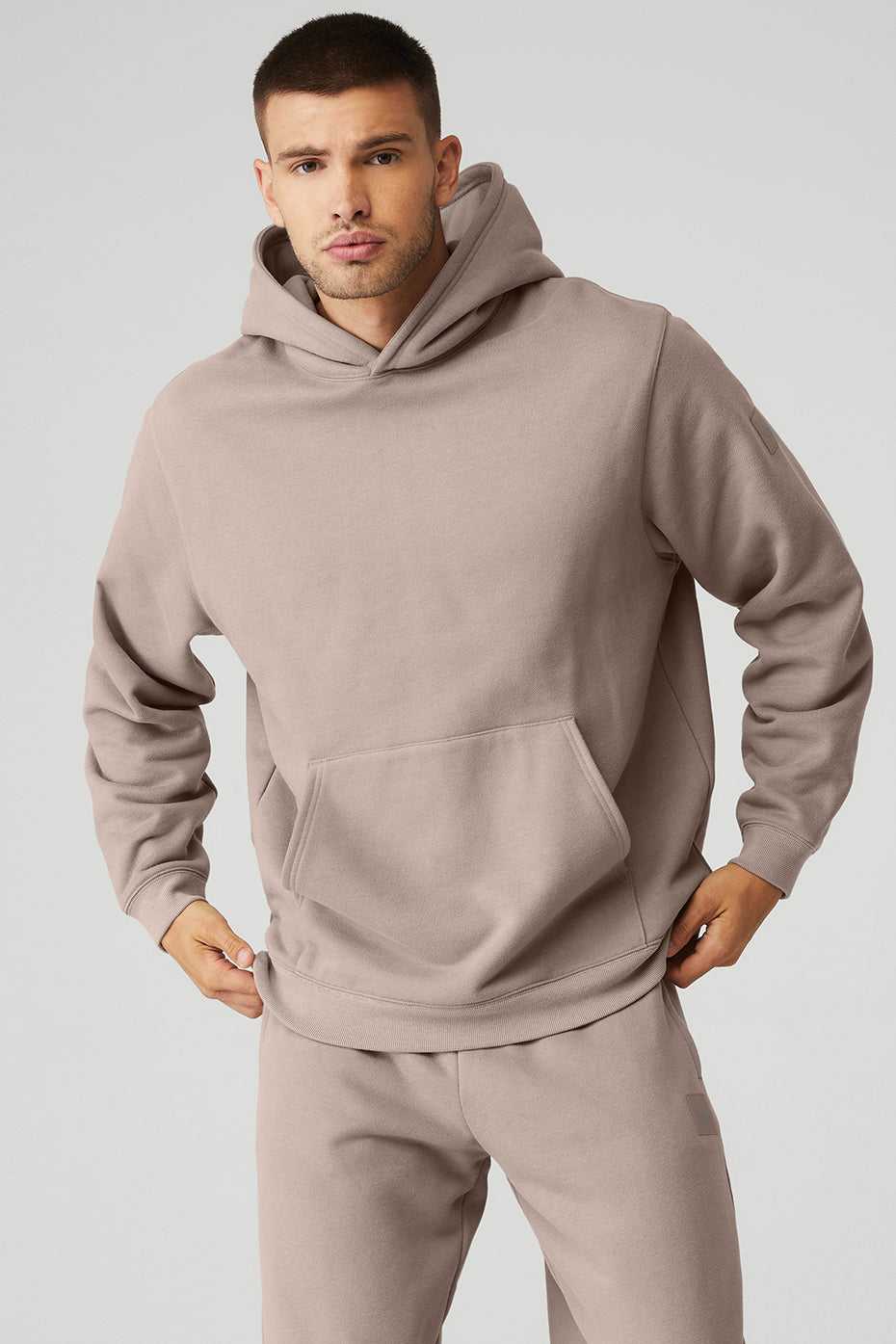 Alo Yoga USA Renown Heavy Weight Taupe | 1267934-HZ