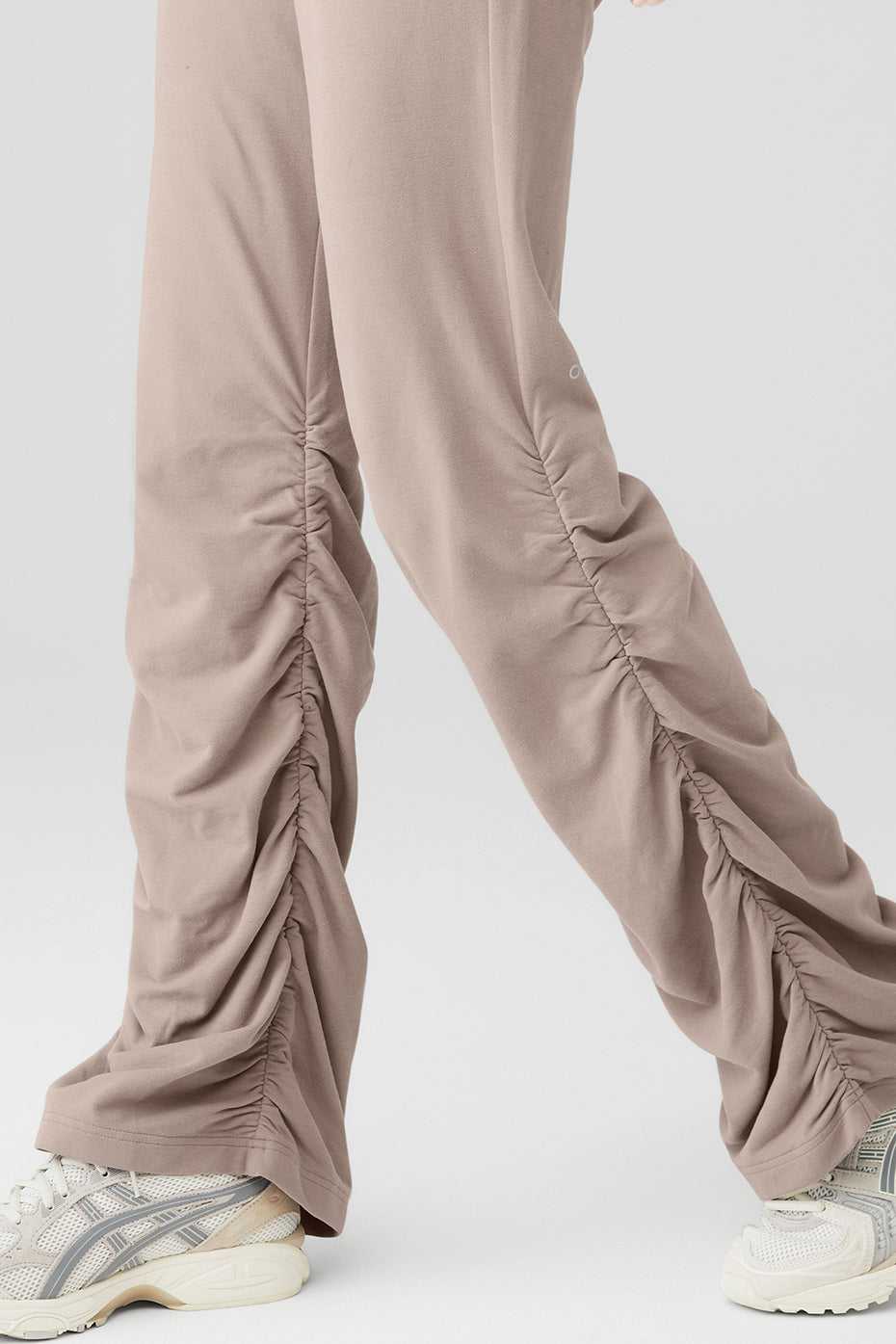 Alo Yoga USA Ruched Soft Sculpt Taupe | 0789156-HR