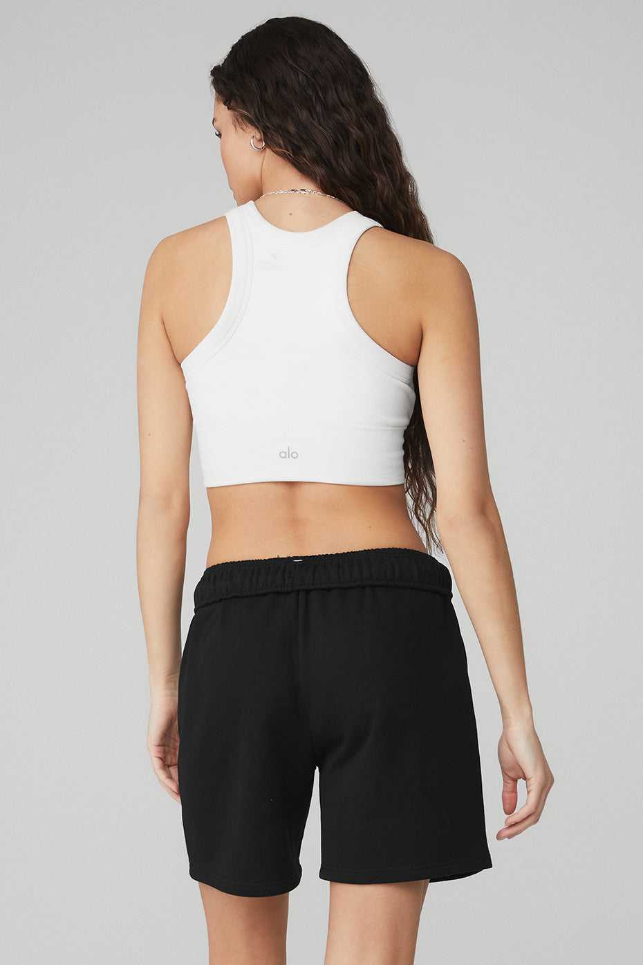 Alo Yoga USA Seamless Delight High Neck White | 8071329-PM