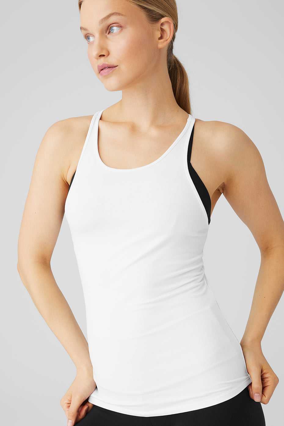 Alo Yoga USA Select White | 1245376-UP