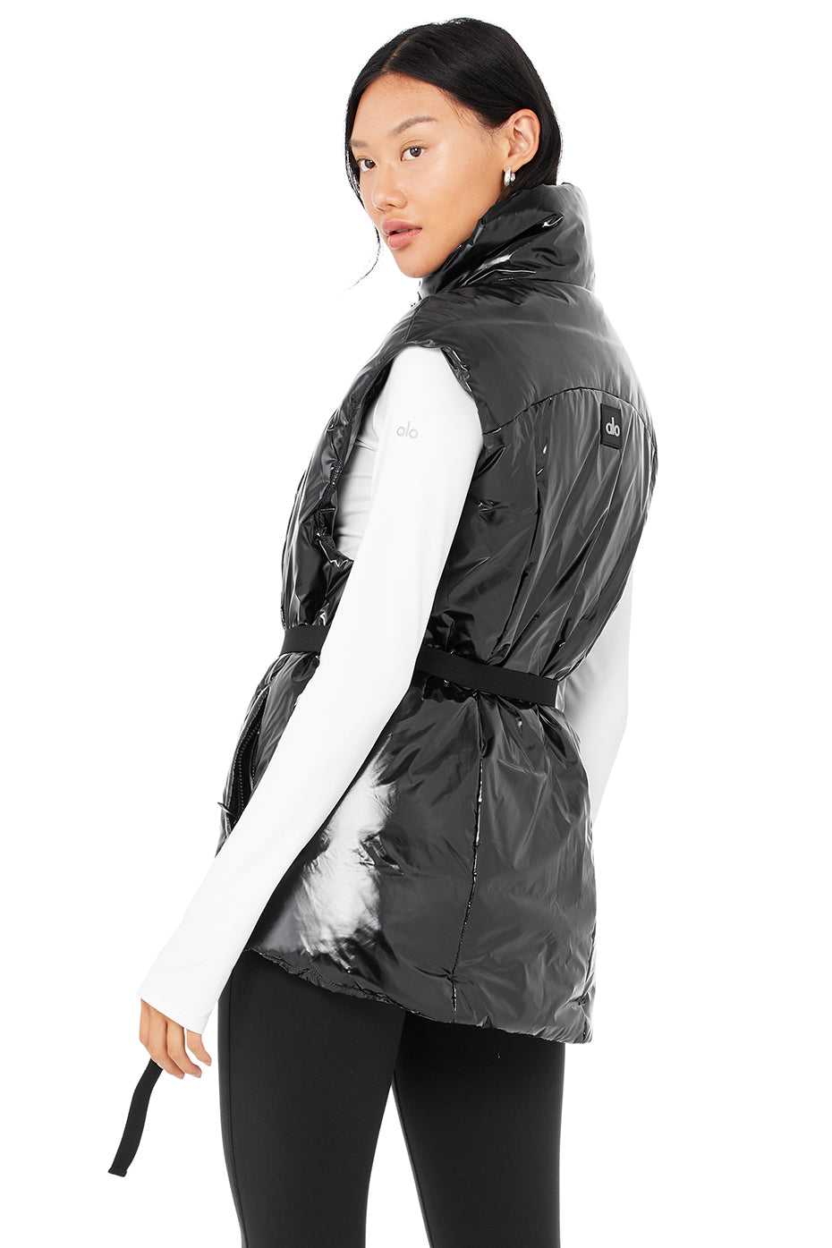 Alo Yoga USA Stunner Puffer Black | 6024913-PF