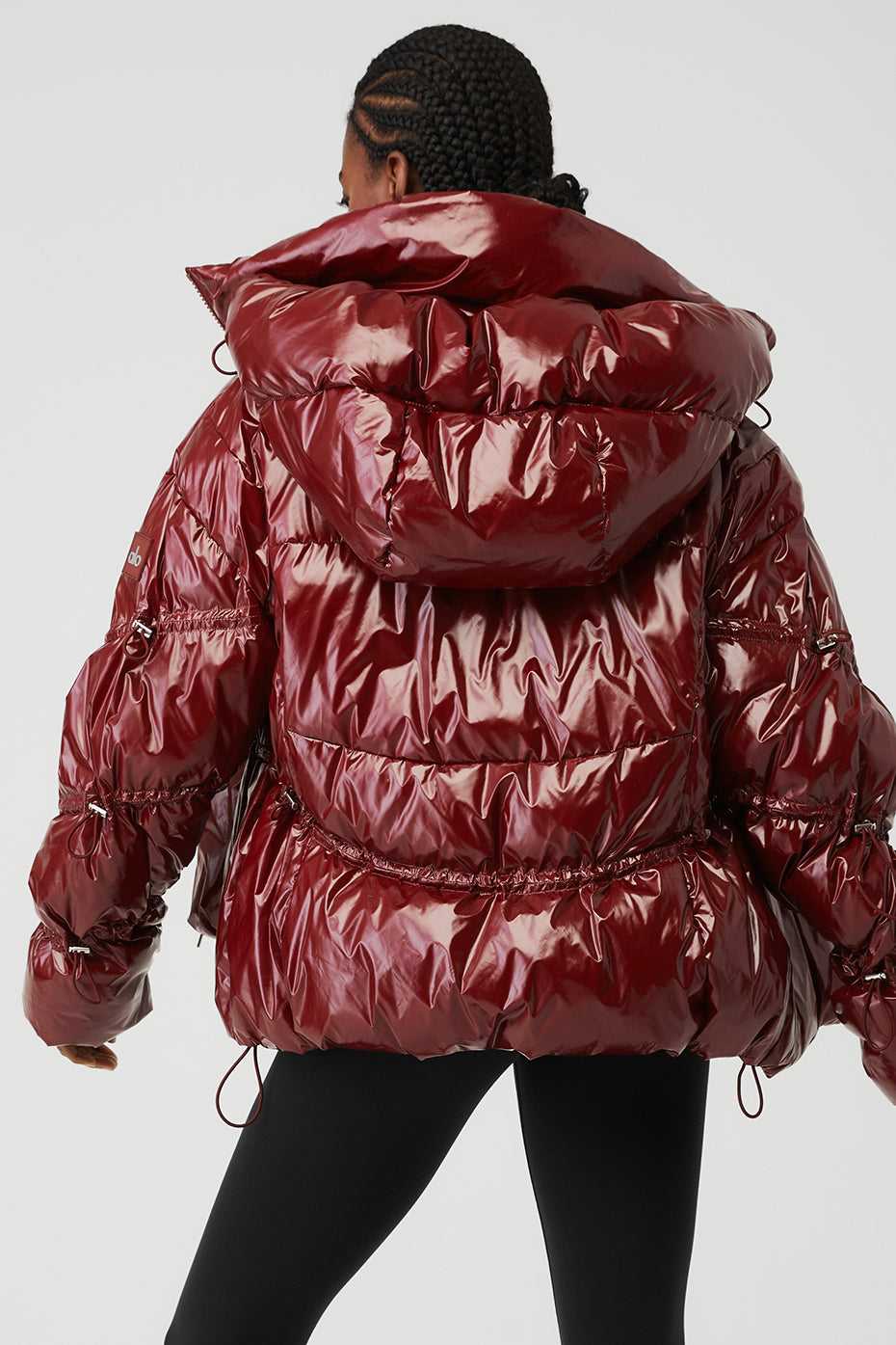 Alo Yoga USA Stunner Puffer Cranberry | 8401359-FZ