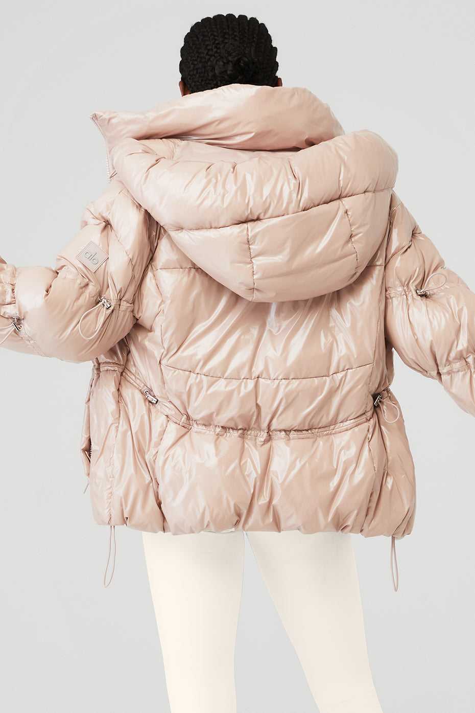 Alo Yoga USA Stunner Puffer Dusty Pink | 9571483-XY