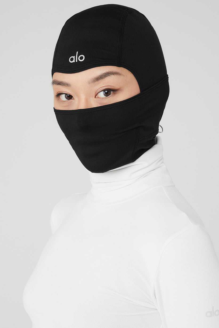 Alo Yoga USA Summit Balaclava Black | 0526738-CV