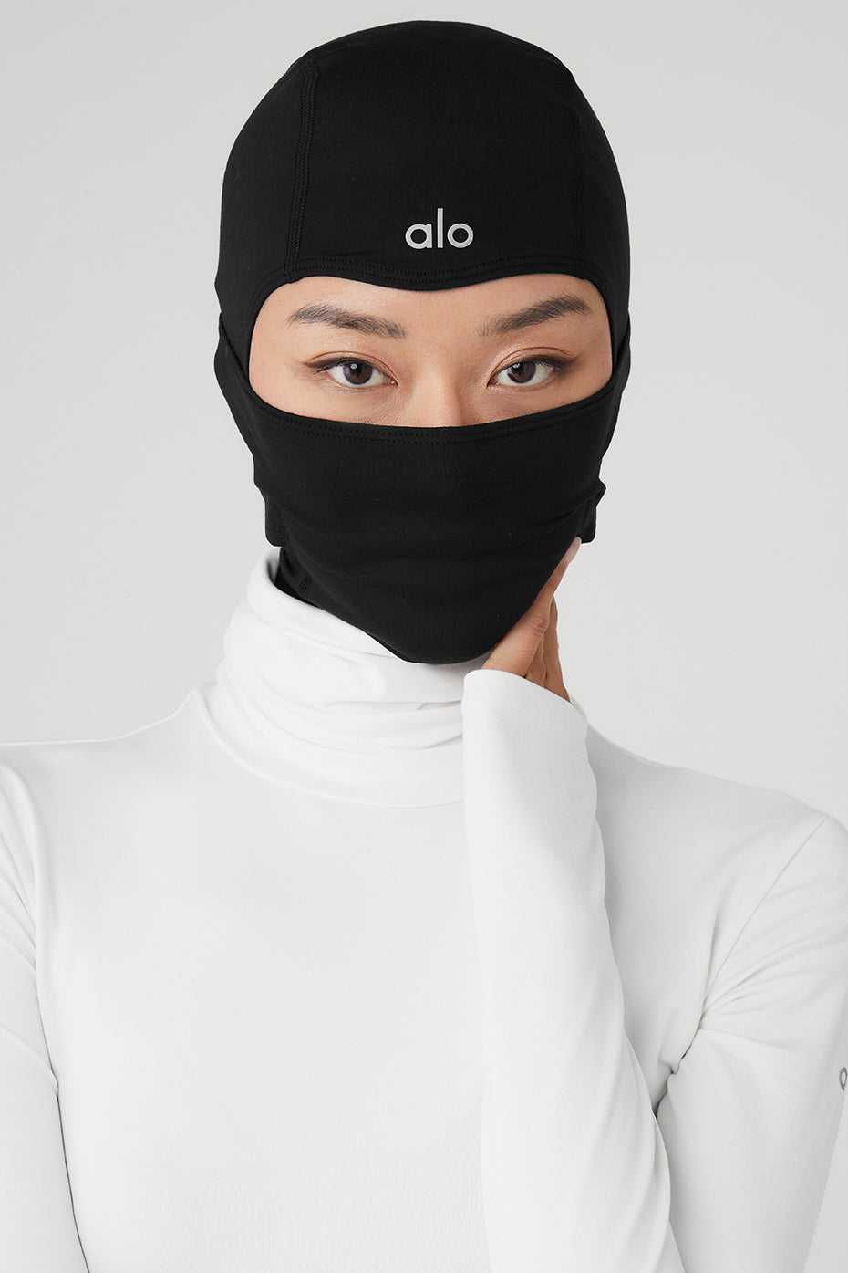 Alo Yoga USA Summit Balaclava Black | 0526738-CV