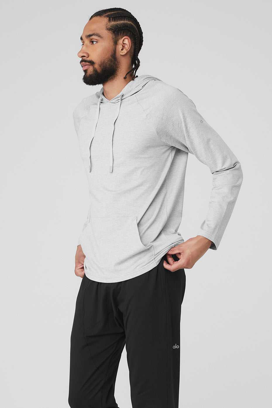 Alo Yoga USA The Conquer Athletic Grey | 6418073-OE