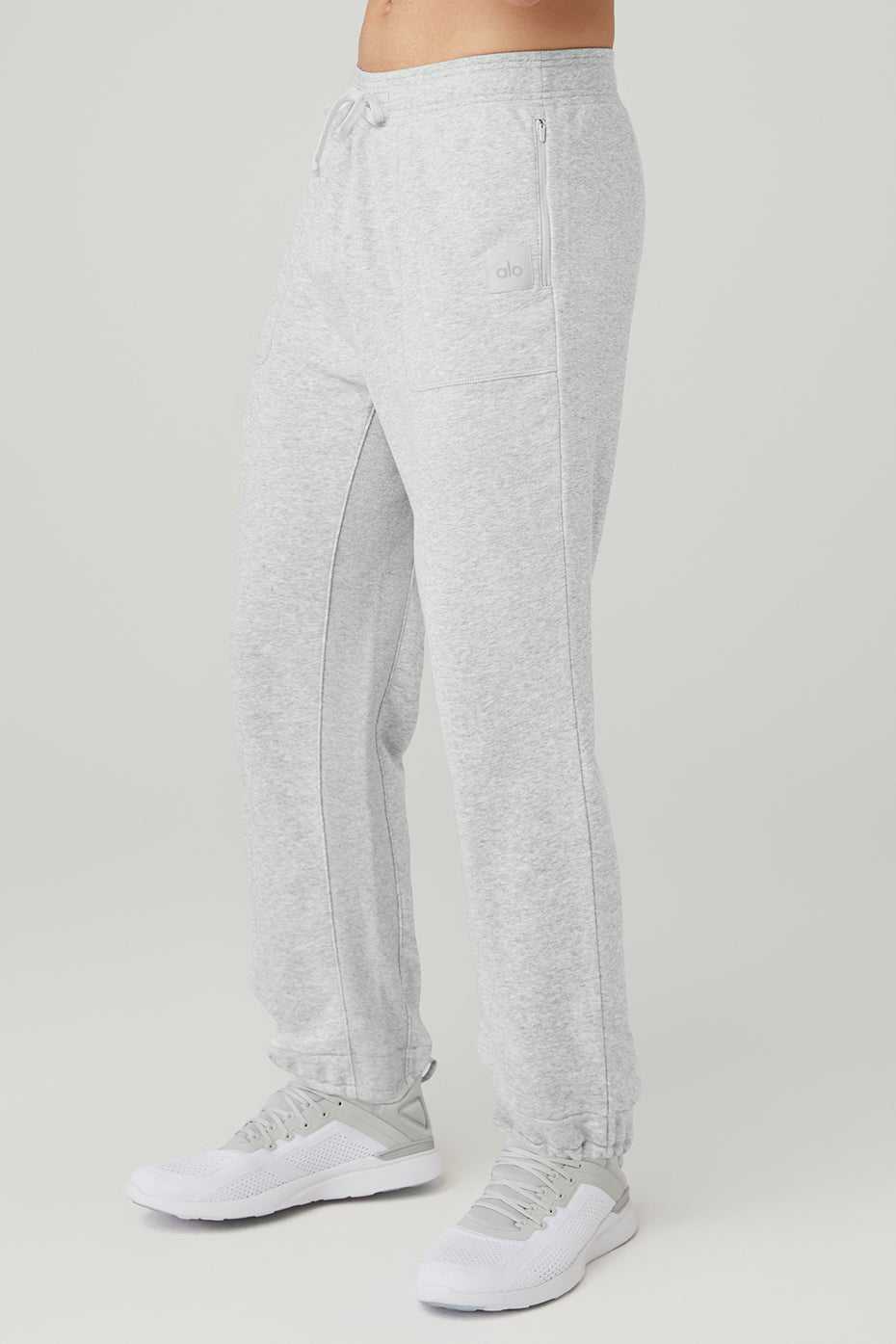 Alo Yoga USA The Qualifier Athletic Grey | 4596327-SX