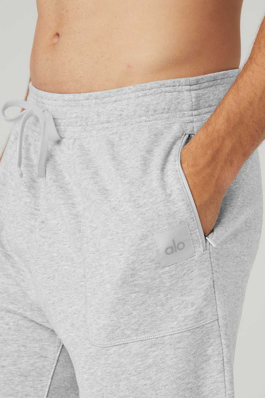 Alo Yoga USA The Qualifier Athletic Grey | 4596327-SX