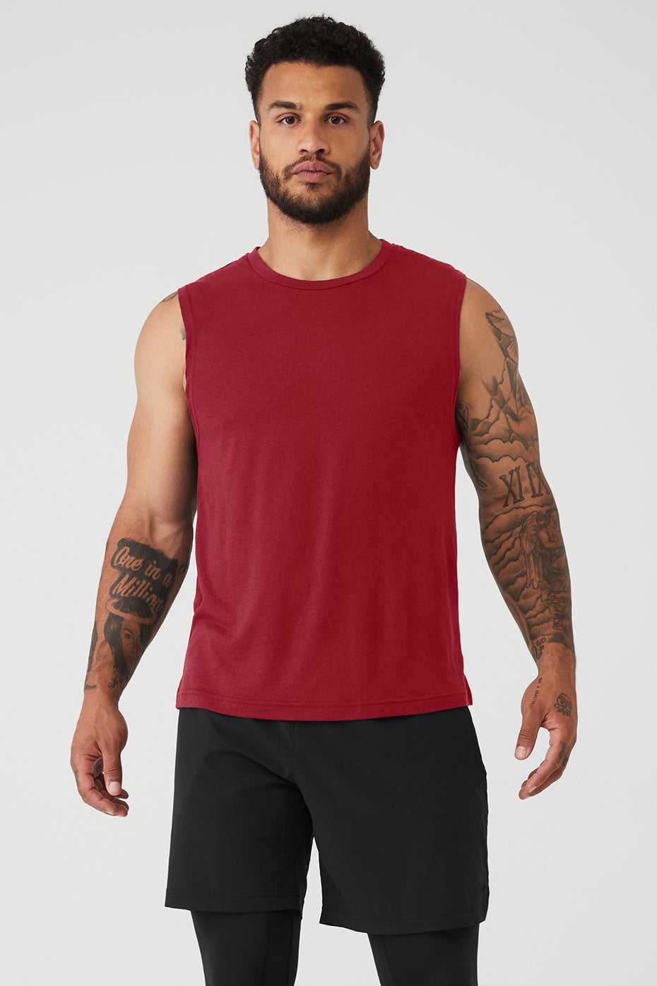 Alo Yoga USA The Triumph Muscle Victory Red | 8345270-EO